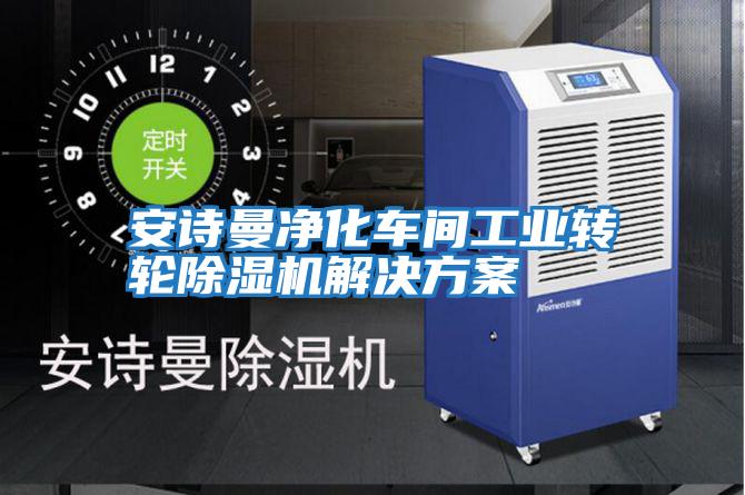 安詩曼凈化車間工業轉輪除濕機解決方案