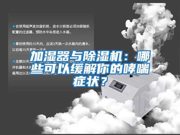 加濕器與除濕機:哪些可以緩解你的哮喘癥狀?