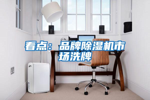 看點(diǎn)：品牌除濕機(jī)市場洗牌