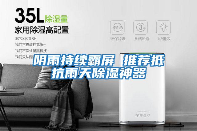 陰雨持續霸屏 推薦抵抗雨天除濕神器