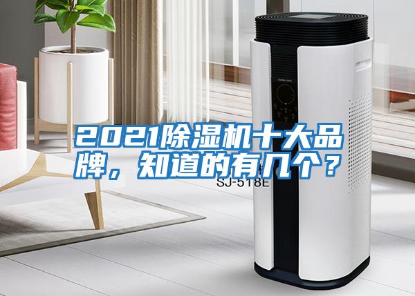 2021除濕機十大品牌，知道的有幾個？
