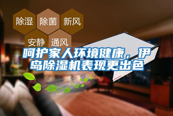 呵護(hù)家人環(huán)境健康，伊島除濕機(jī)表現(xiàn)更出色