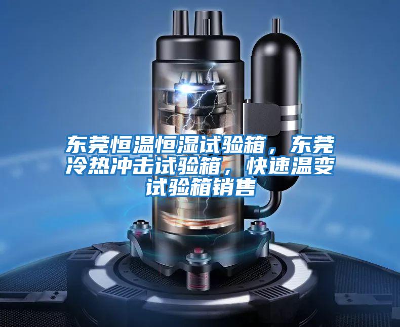 東莞恒溫恒濕試驗箱，東莞冷熱沖擊試驗箱，快速溫變試驗箱銷售