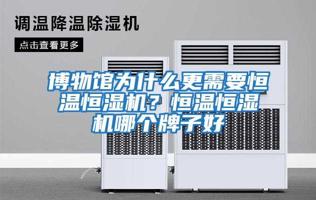 博物館為什么更需要恒溫恒濕機？恒溫恒濕機哪個牌子好