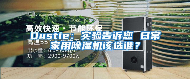 Dustie：實(shí)驗(yàn)告訴您 日常家用除濕機(jī)該選誰(shuí)？
