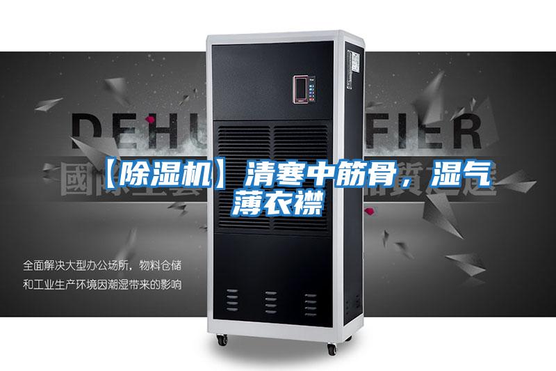 【除濕機】清寒中筋骨，濕氣薄衣襟