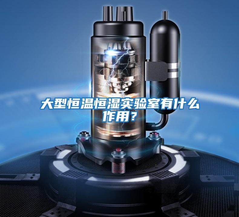 大型恒溫恒濕實驗室有什么作用？