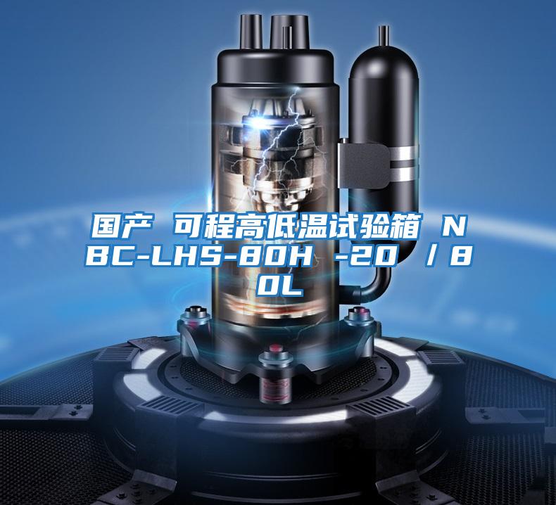 國產 可程高低溫試驗箱 NBC-LHS-80H -20℃/80L