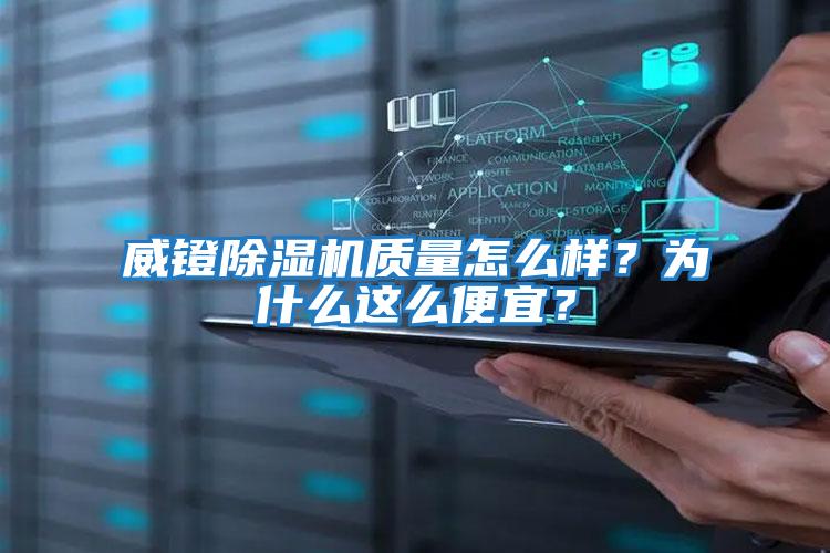 威鐙除濕機質量怎么樣？為什么這么便宜？