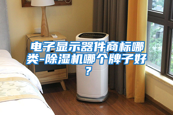 電子顯示器件商標哪類-除濕機哪個牌子好?