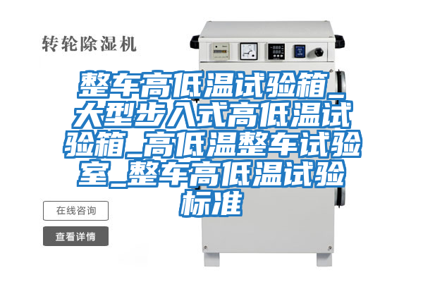 整車高低溫試驗(yàn)箱_大型步入式高低溫試驗(yàn)箱_高低溫整車試驗(yàn)室_整車高低溫試驗(yàn)標(biāo)準(zhǔn)