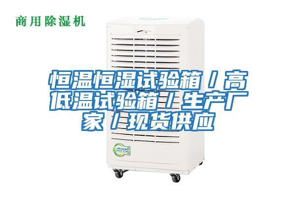 恒溫恒濕試驗箱／高低溫試驗箱／生產廠家／現貨供應