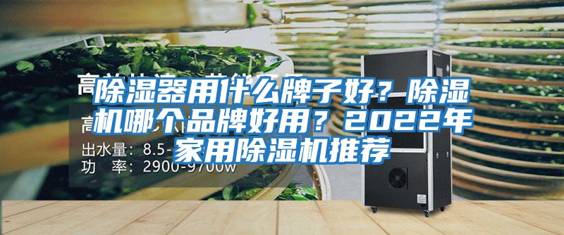 除濕器用什么牌子好？除濕機(jī)哪個品牌好用？2022年家用除濕機(jī)推薦