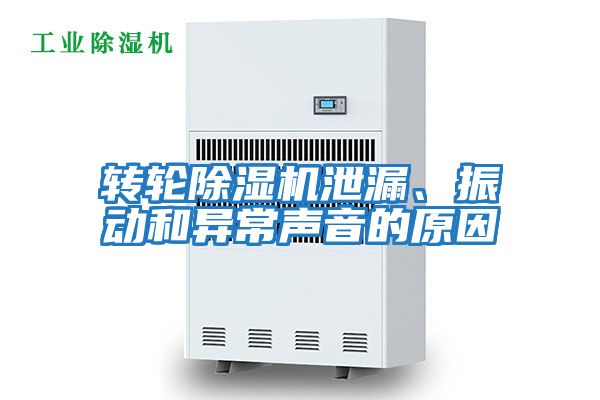 轉輪除濕機泄漏、振動和異常聲音的原因