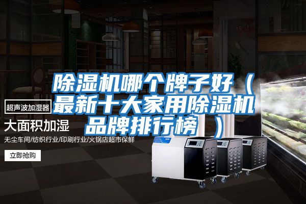 除濕機哪個牌子好(最新十大家用除濕機品牌排行榜 )